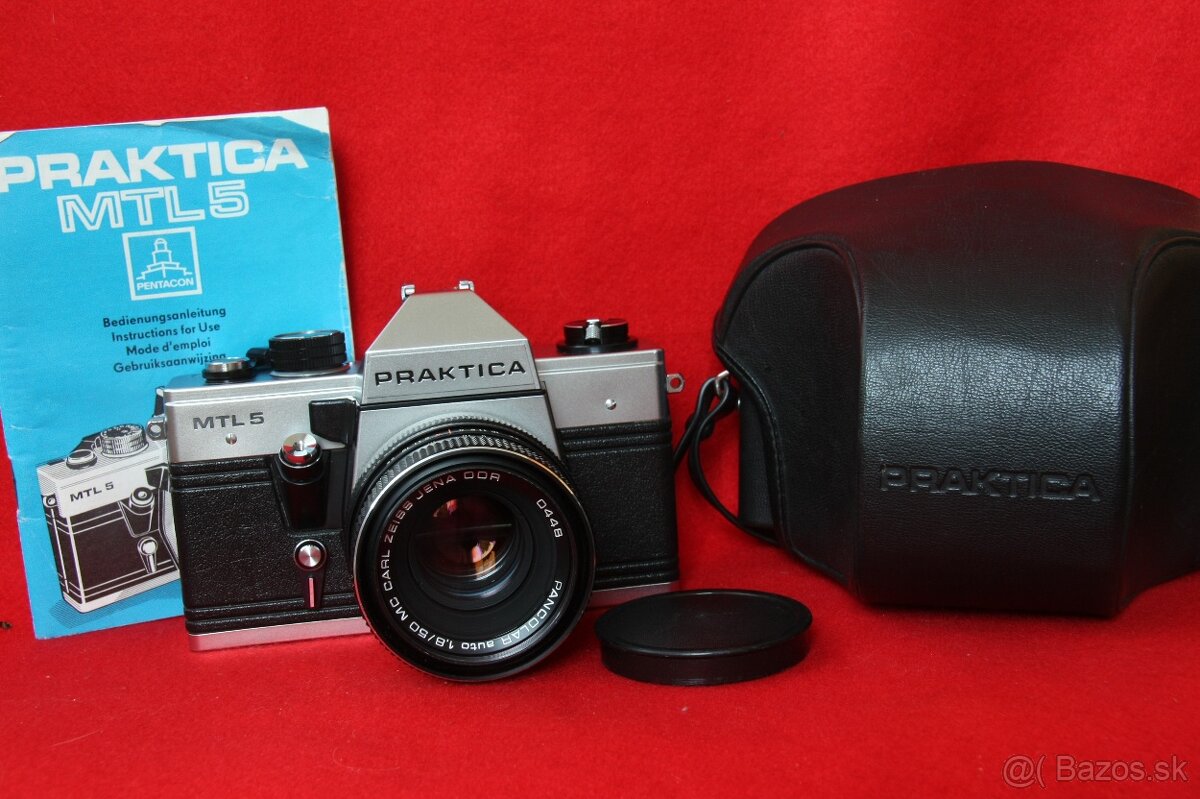 PRAKTICA MTL 5 = PANCOLAR 1.8/50 , MINT-ako nové