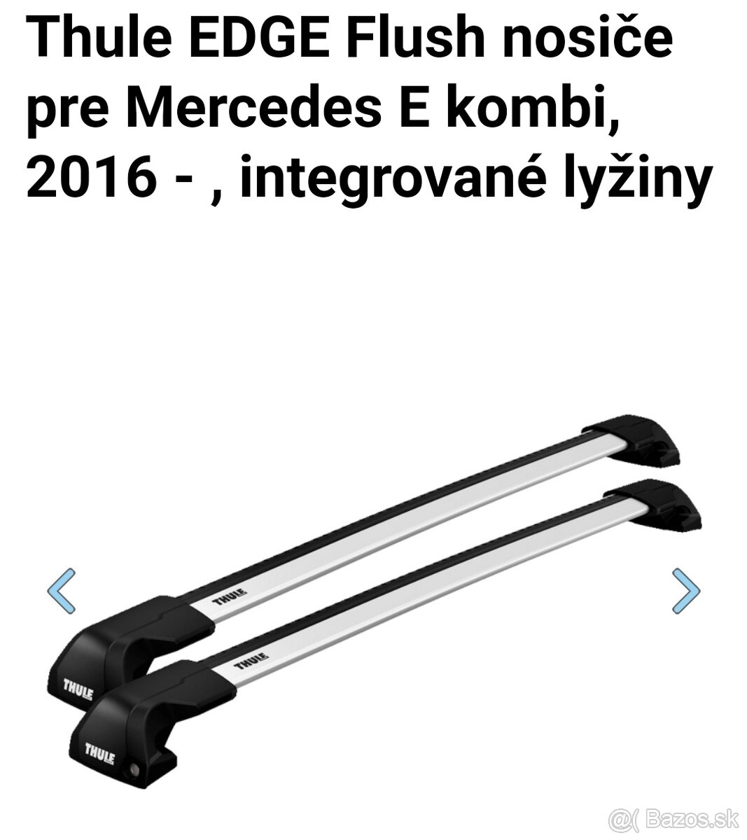 Strešné nosiče THULE Mercedes E w213 combi