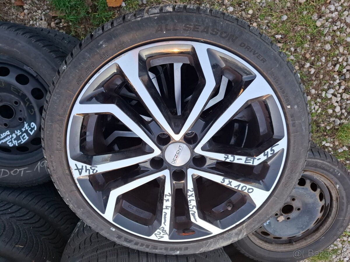 Alu Disky 5x100 R17.....