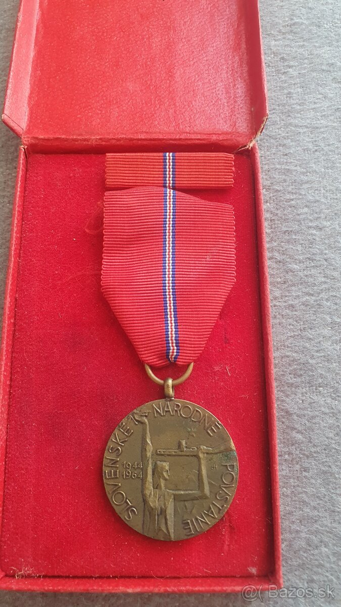 Vyznamenanie - Slovenské národné povstanie 1944 - 1964