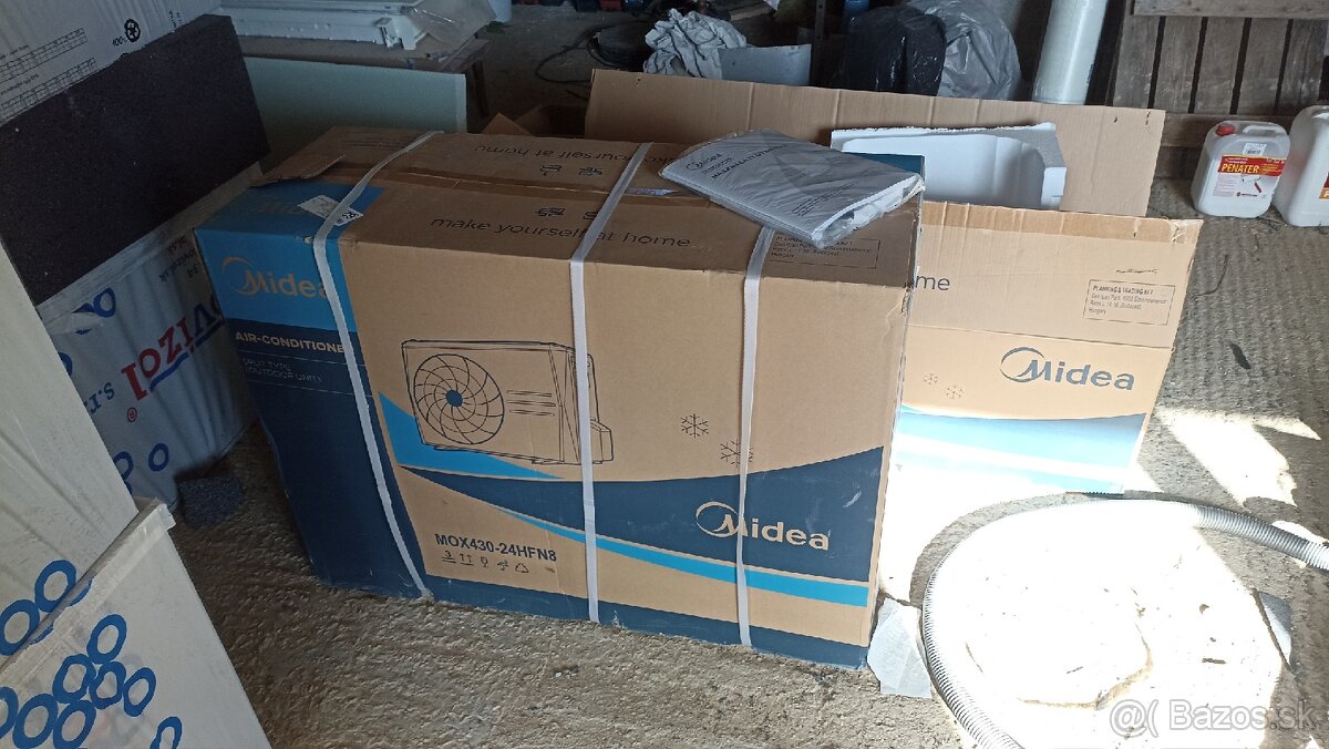 predám klimatizáciu midea 7 kw