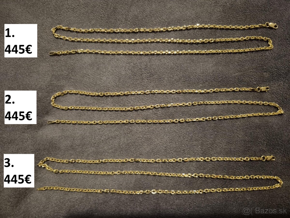 zlato zlata retaz retiazka sperk fukana duta nova