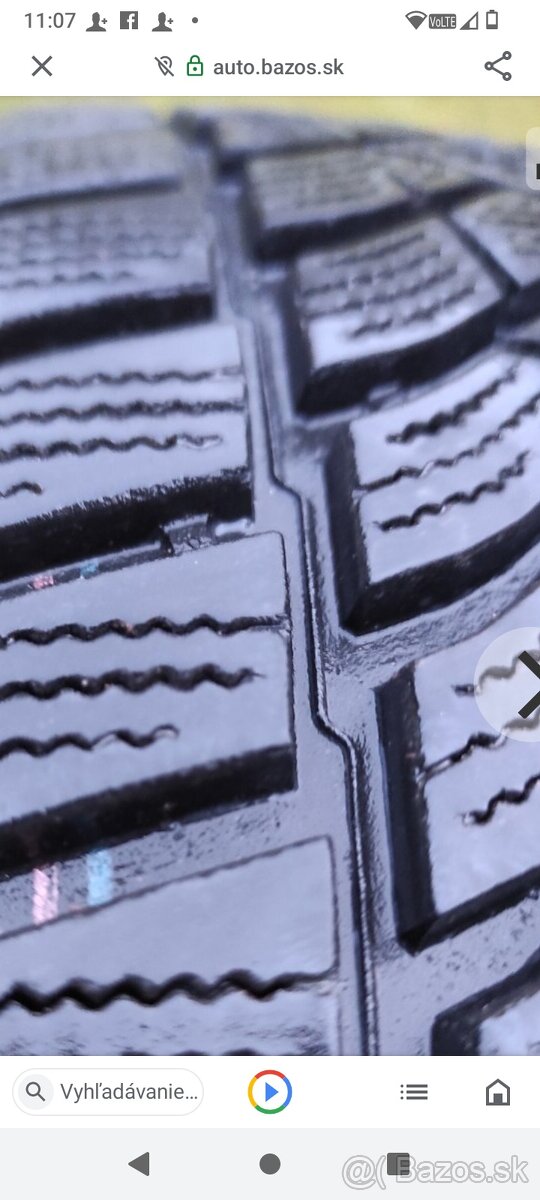 205/60 r16 zimné 7 mm DOT.3624