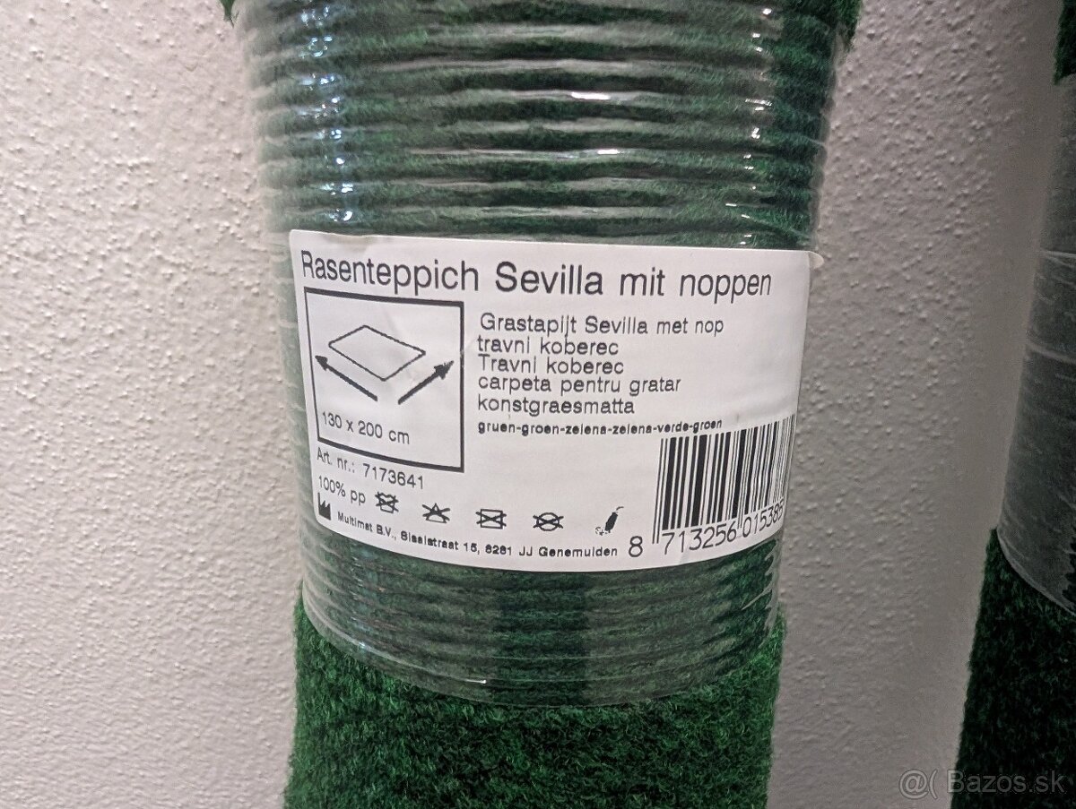 Umelý trávnik na balkón / terasu