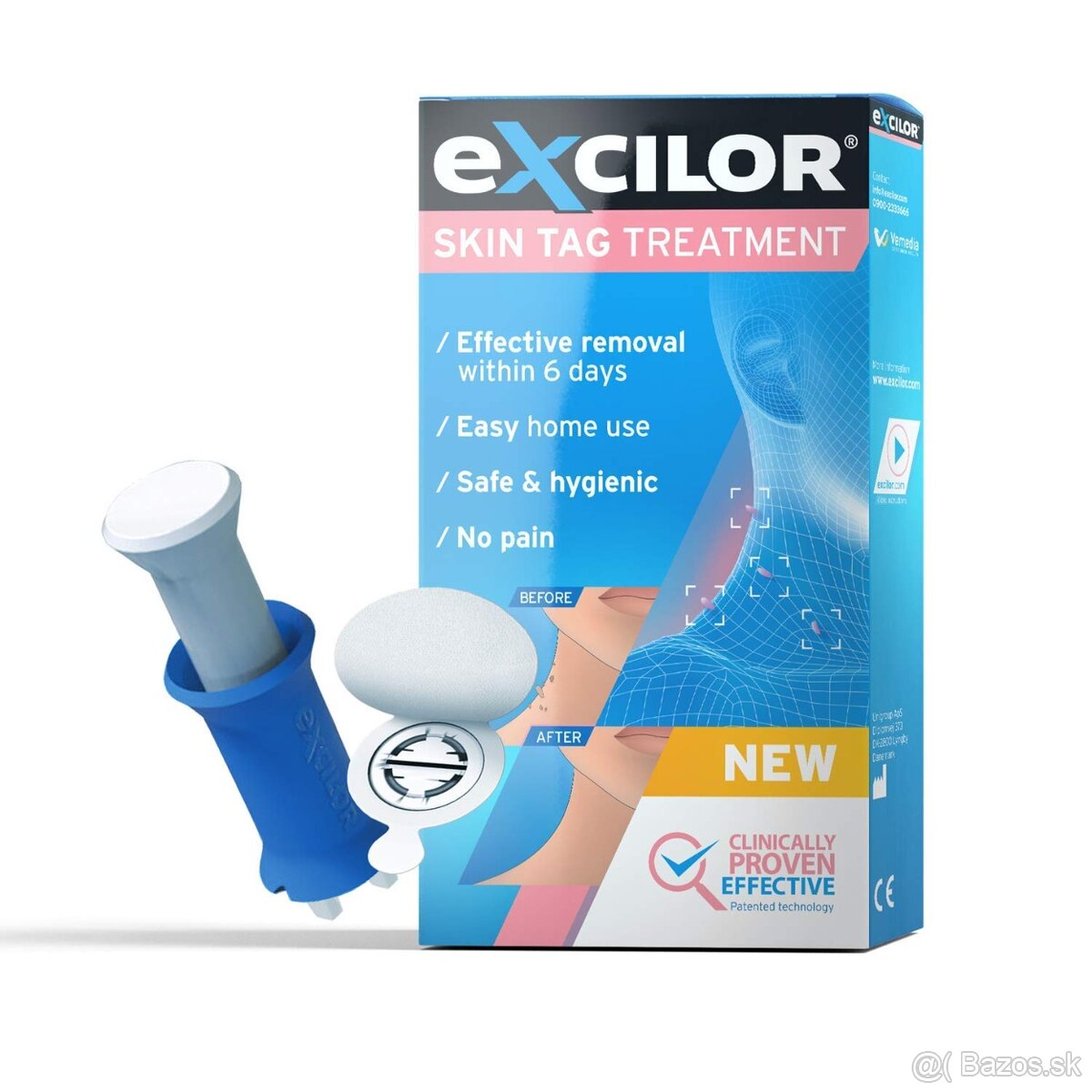 Bezbolestný odstraňovač papilómov