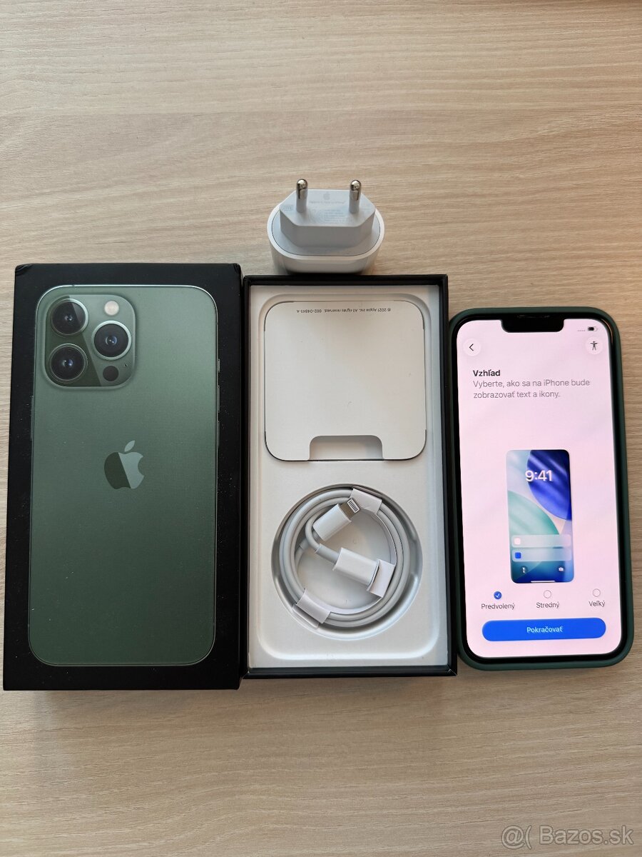 Predám iPhone 13 Pro 128GB Alpine Green