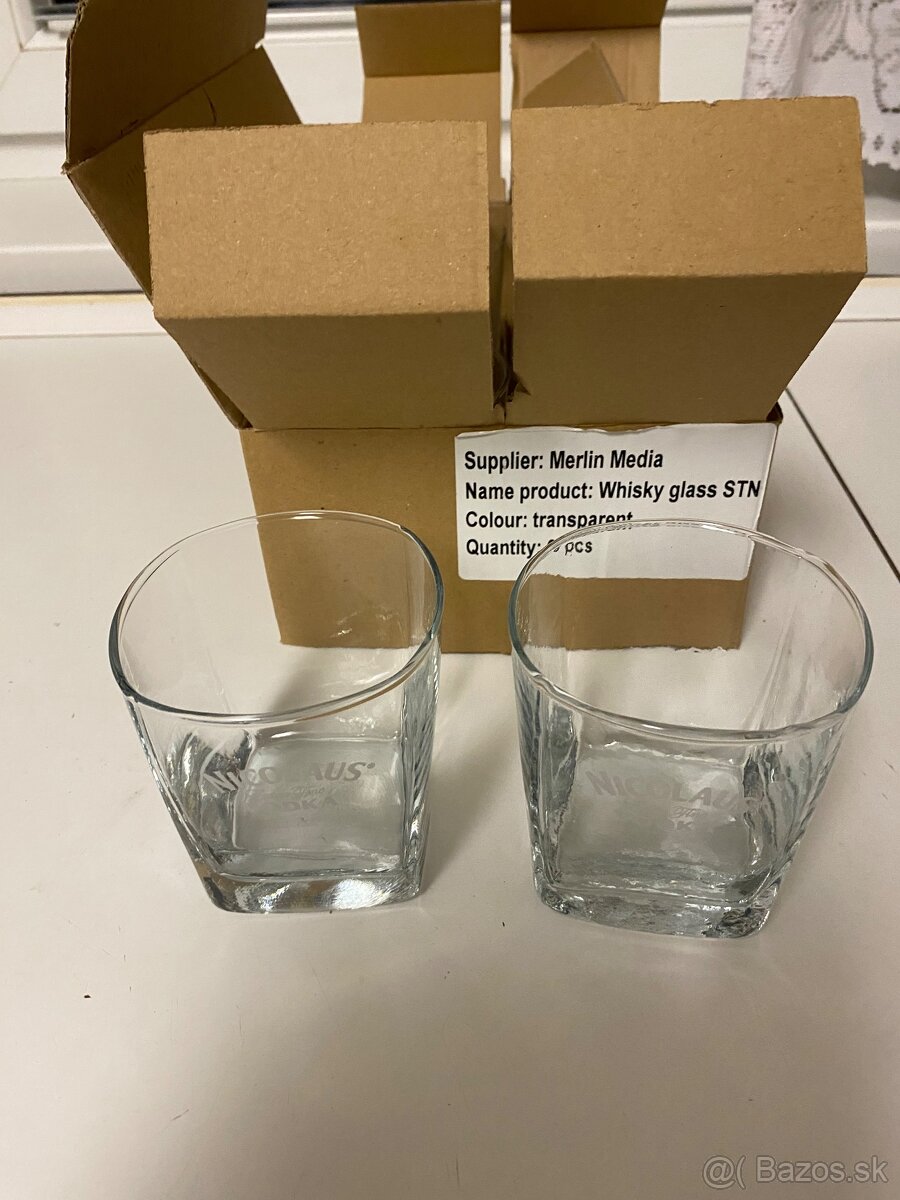 Predám nové poháre na whisky