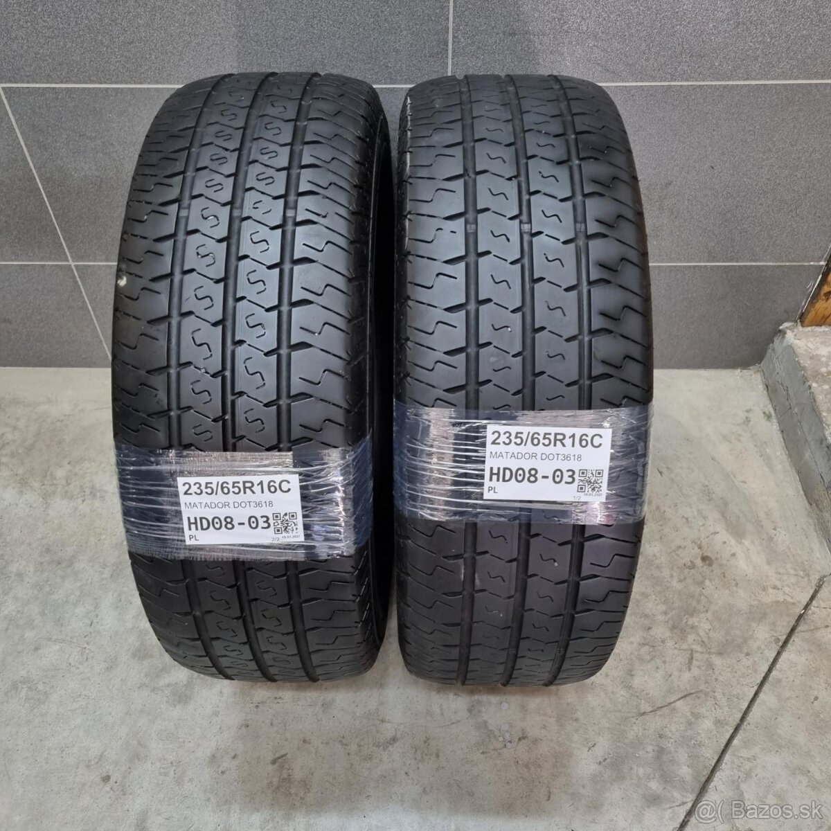 Letné pneumatiky 235/65 R16C MATADOR DOT3618