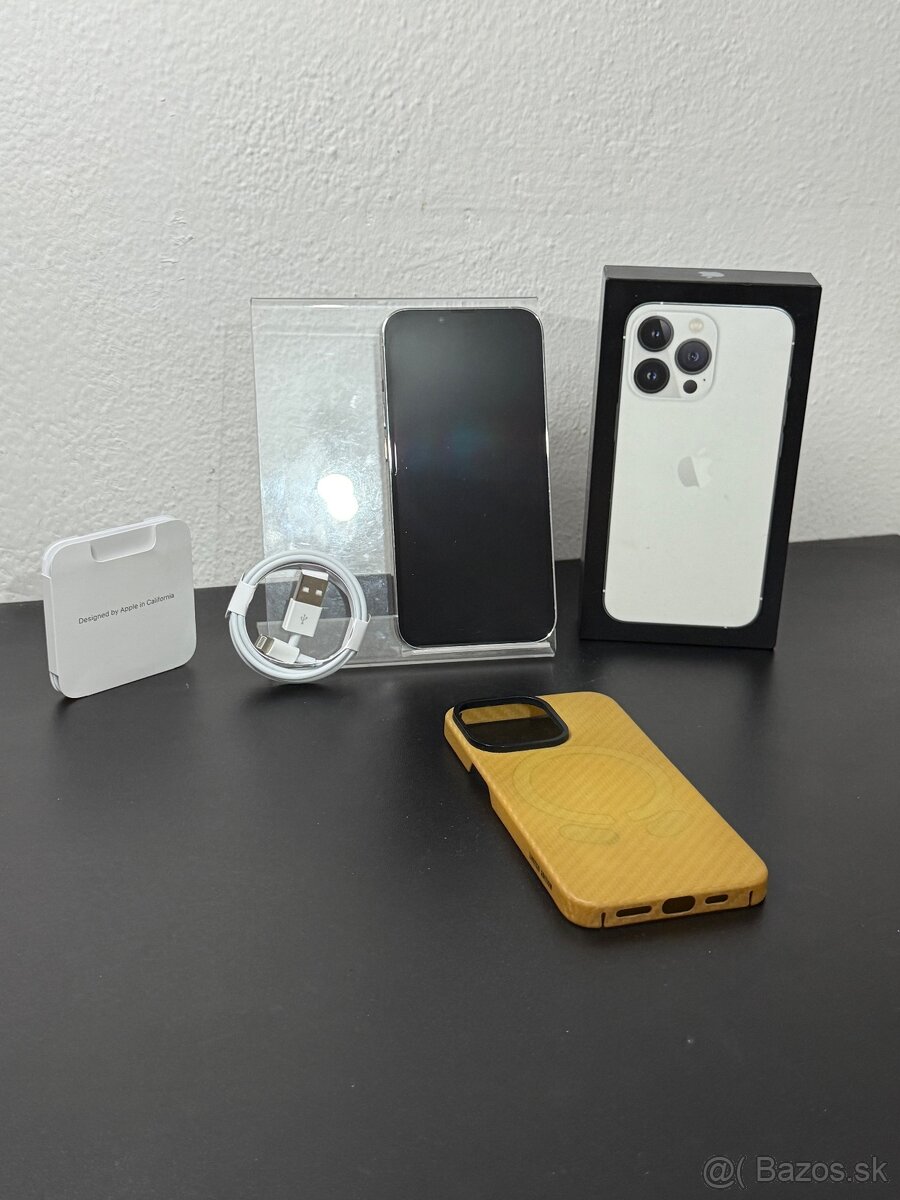 Predám Apple iPhone 13 PRO 256GB Silver Minimálne známky