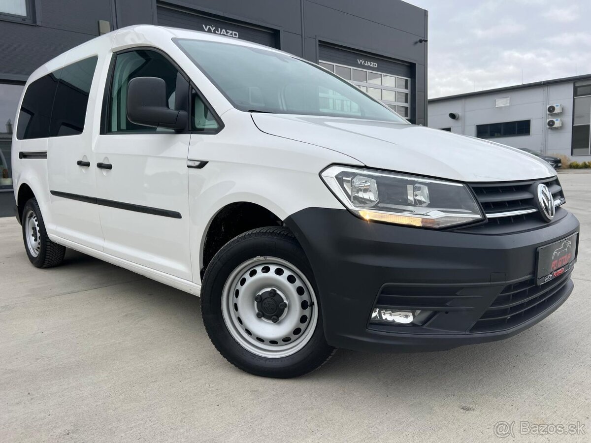 VW Caddy MAXI 2.0TDI 75kW,11/2018,164436km,ODPOČET DPH