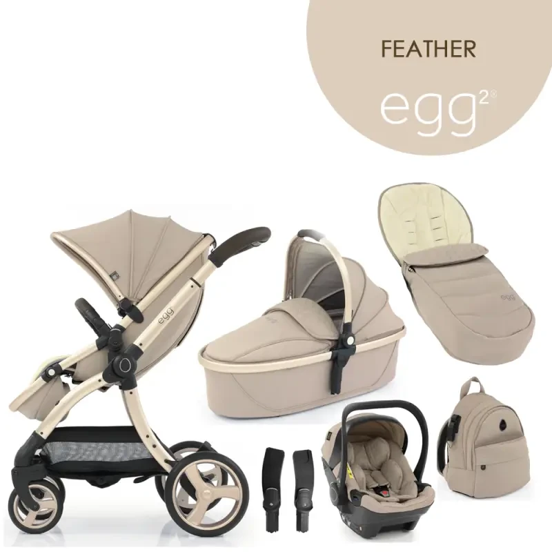 Kočíková súprava pre bábätko BABYSTYLE EGG2 GOLD SET 6 v 1
