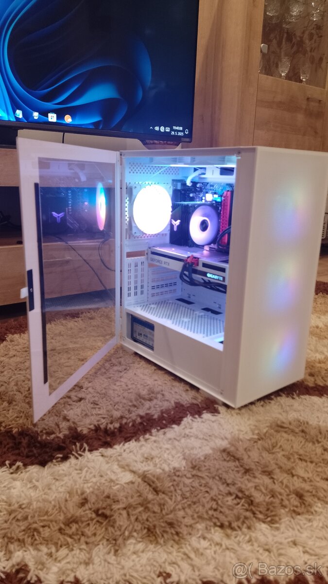 Predam novy herny PC /RTX3060Ti-O8G/RYZEN 5 5600/32GB DDR4