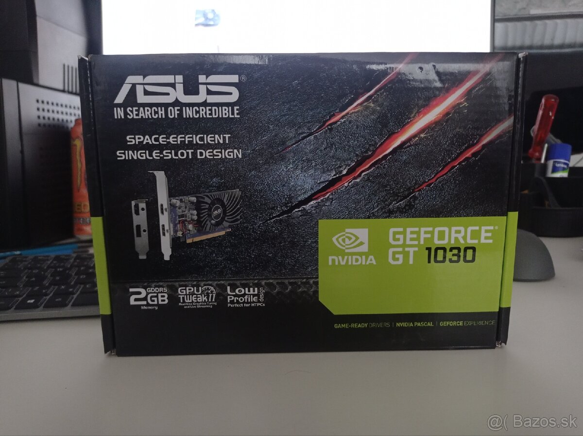 Asus NVIDIA GT1030 2GB GDDR6 low profile