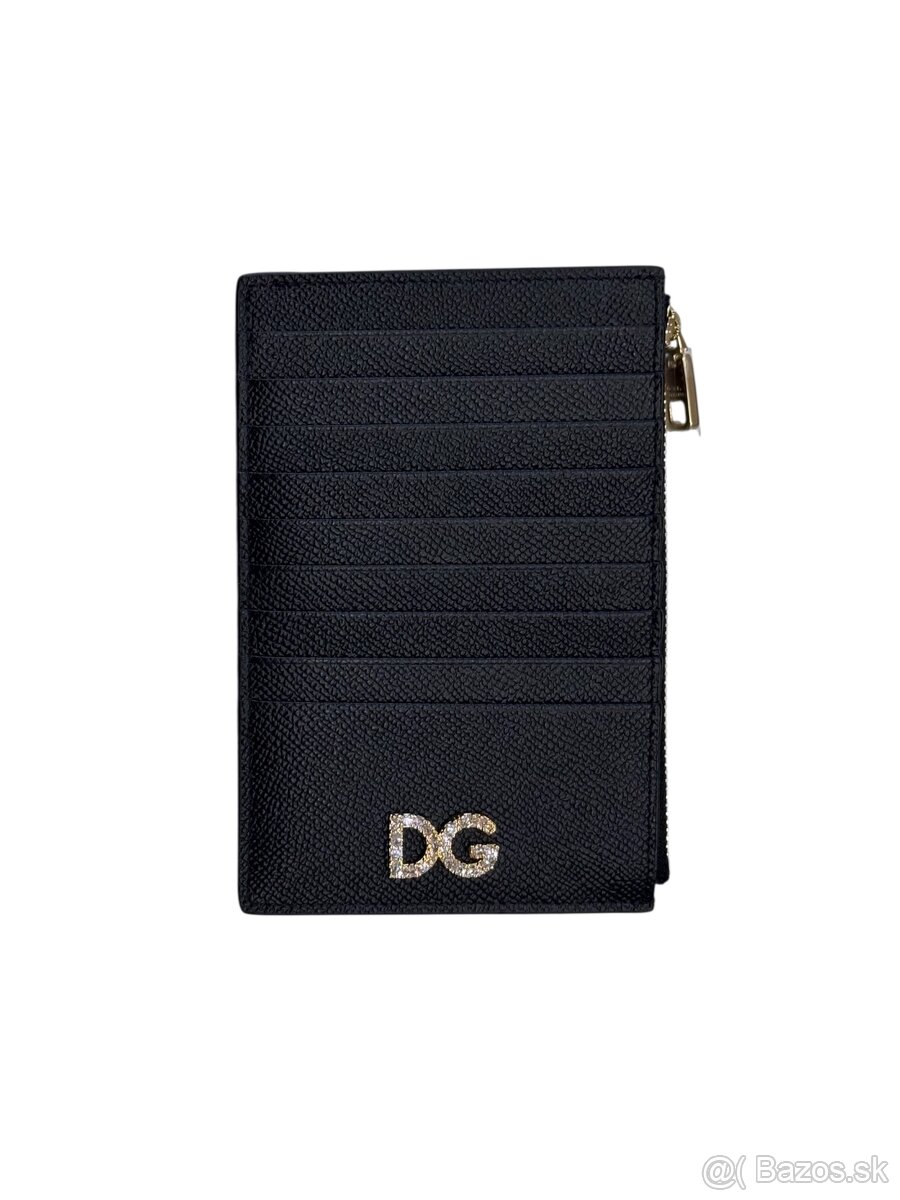 Dolce & Gabbana kožené púzdro na karty s logom, St Dauphine