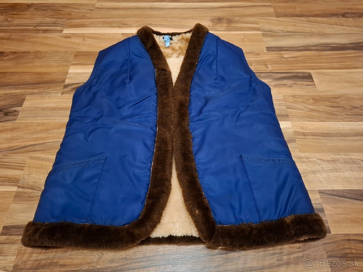 Vesta z ovčej vlny - kamizol