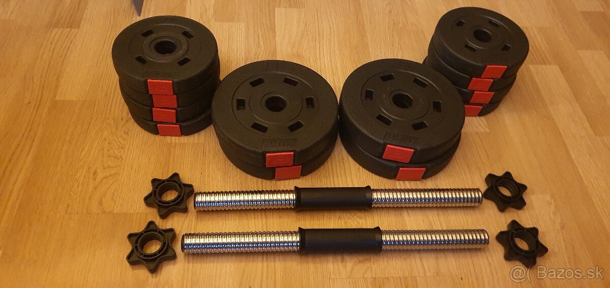 Jednoručky 2x10kg