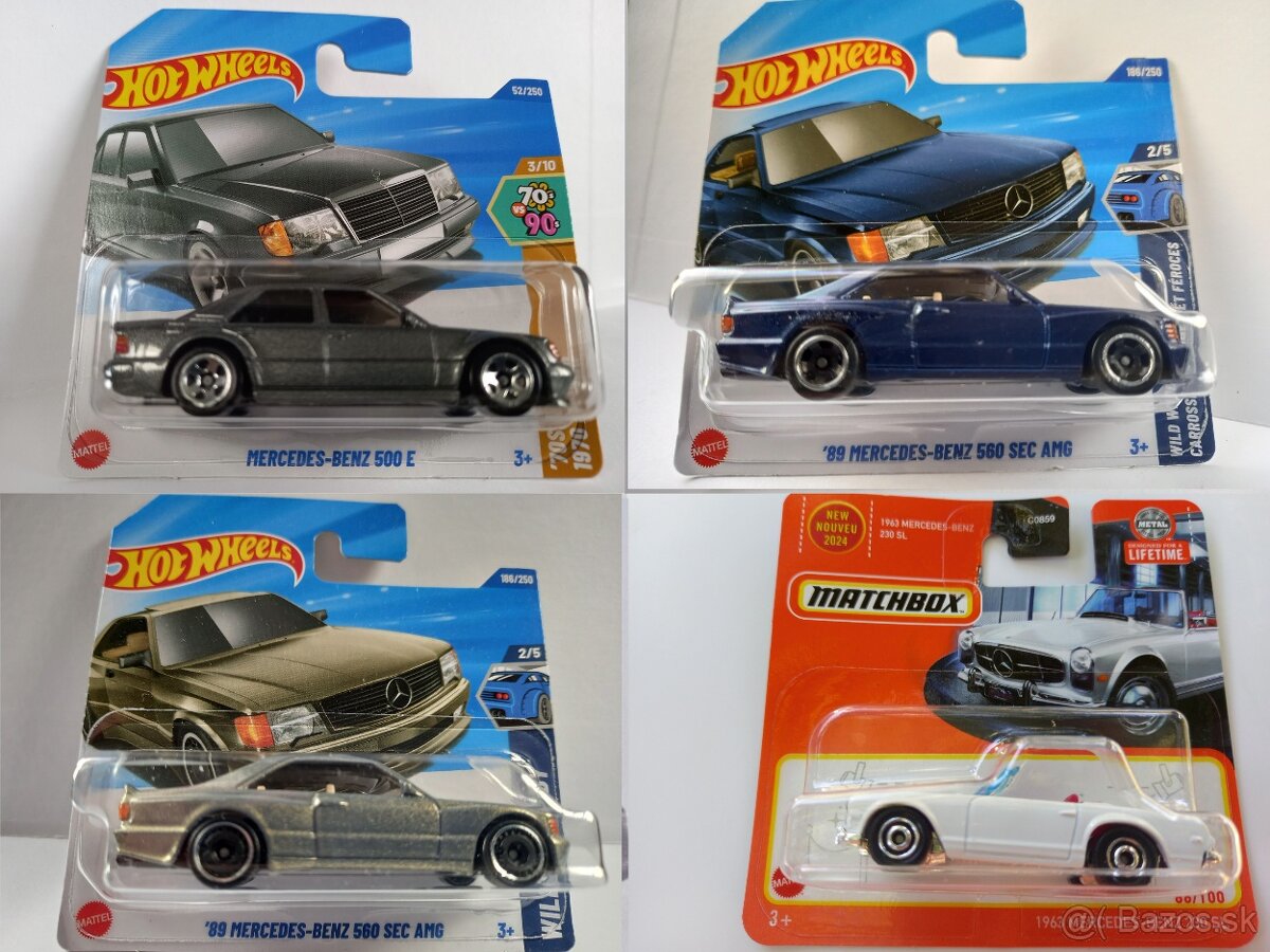 MATCHBOX - HOT WHEELS - MERCEDES