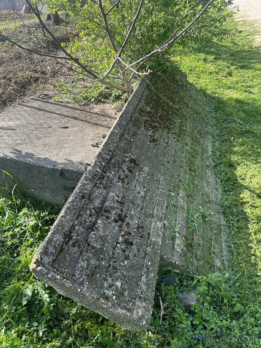 Betónové panely betónový balkón