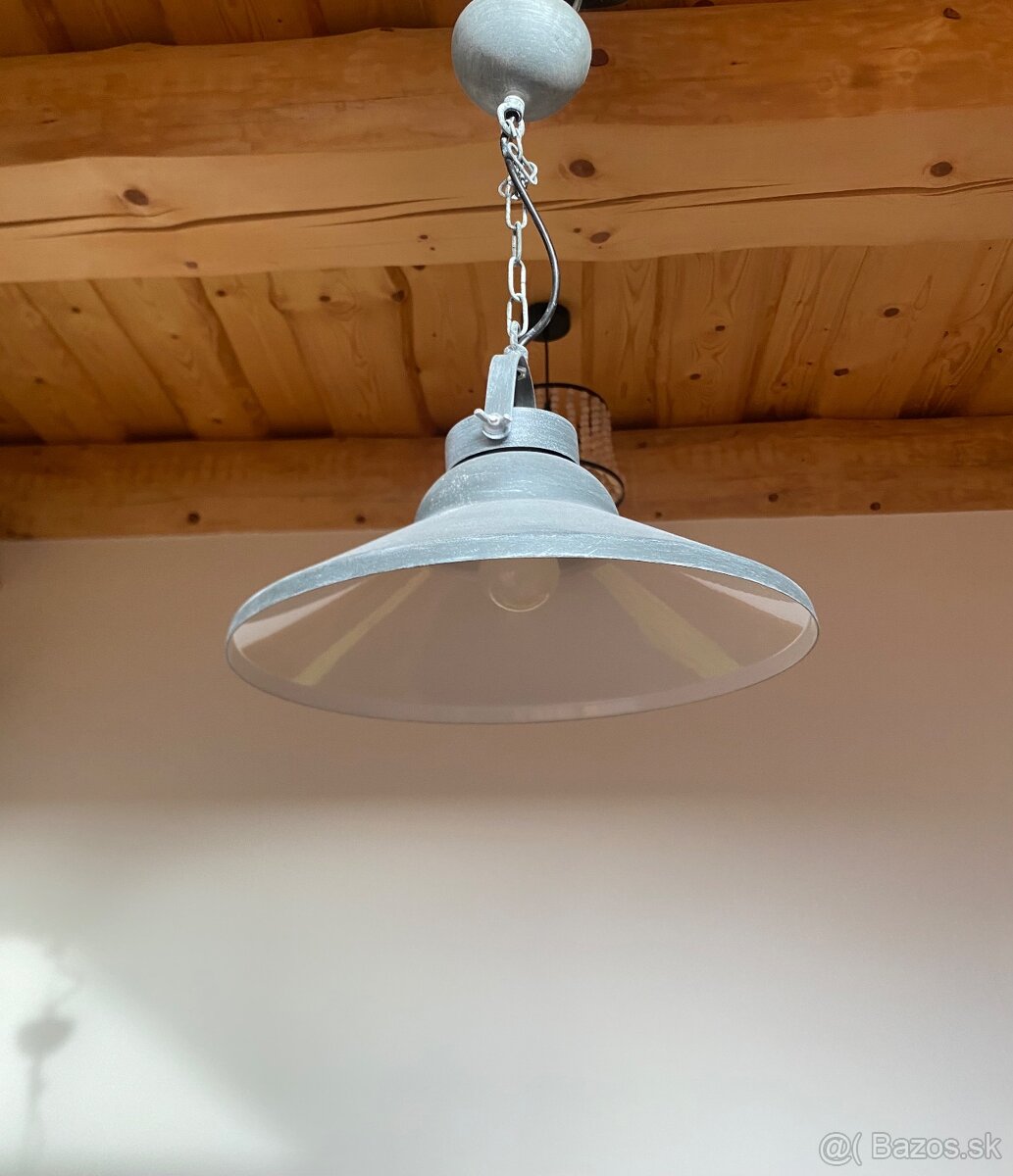 Závesná lampa , retro, industriálny štýl