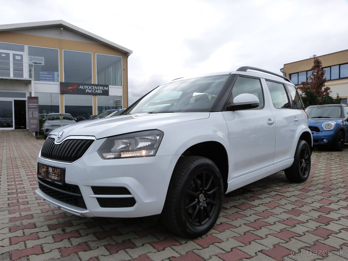 Škoda Yeti 1.2 TSI Active, klíma, vyhriev.sedadlá,ťažné