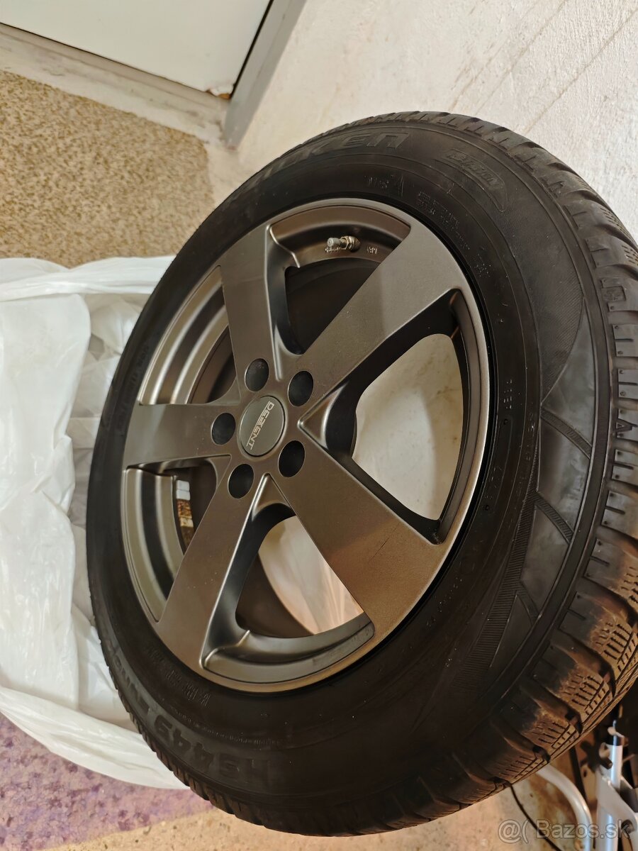 Predám 4x disky na zimných pneumatikách