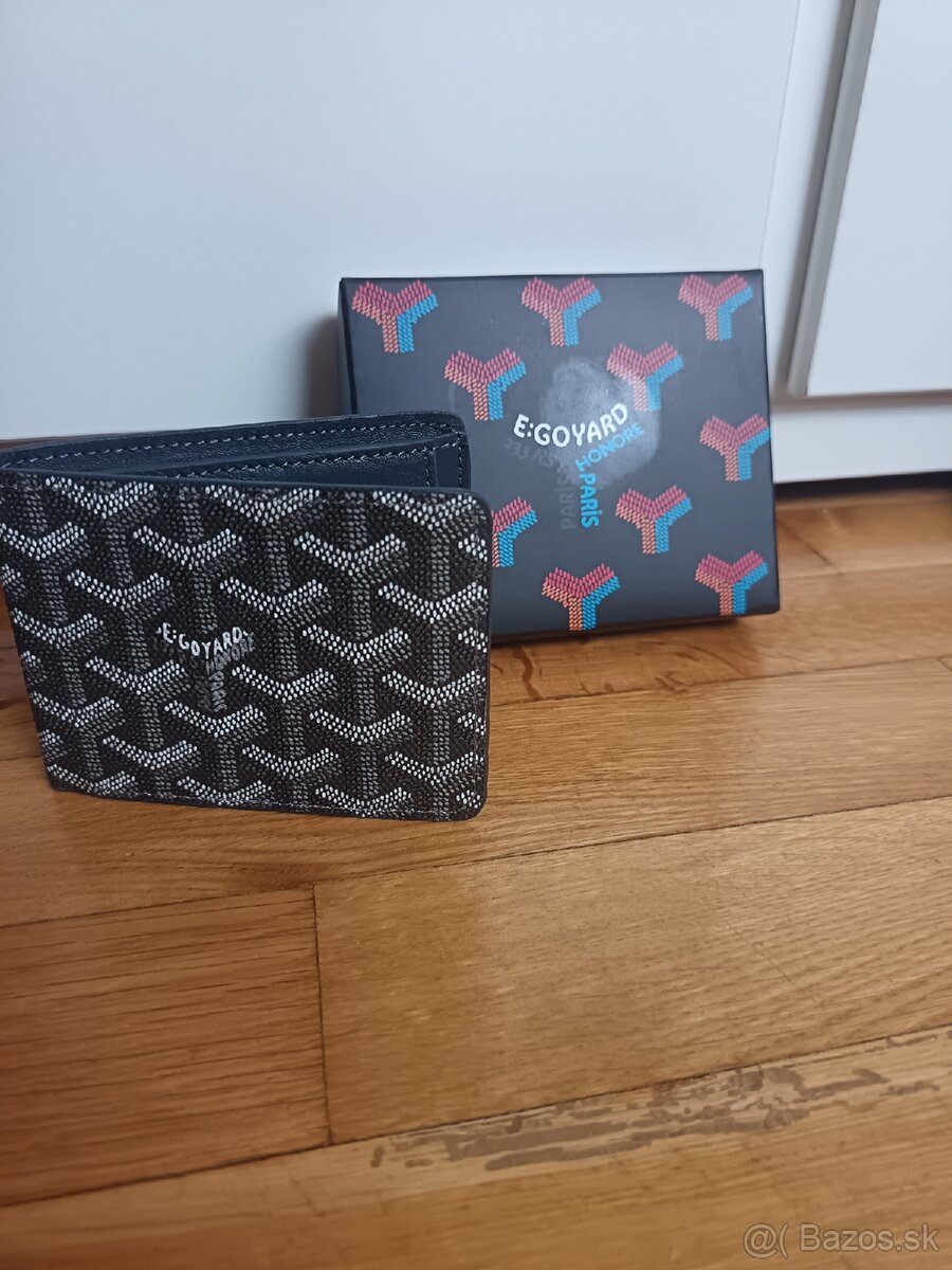 Goyard peňaženka - čierna