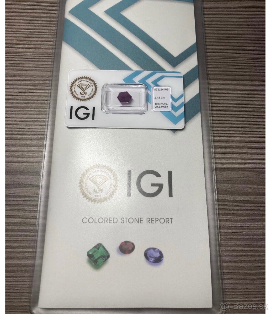 Trapiche ruby Zberatelský rubín