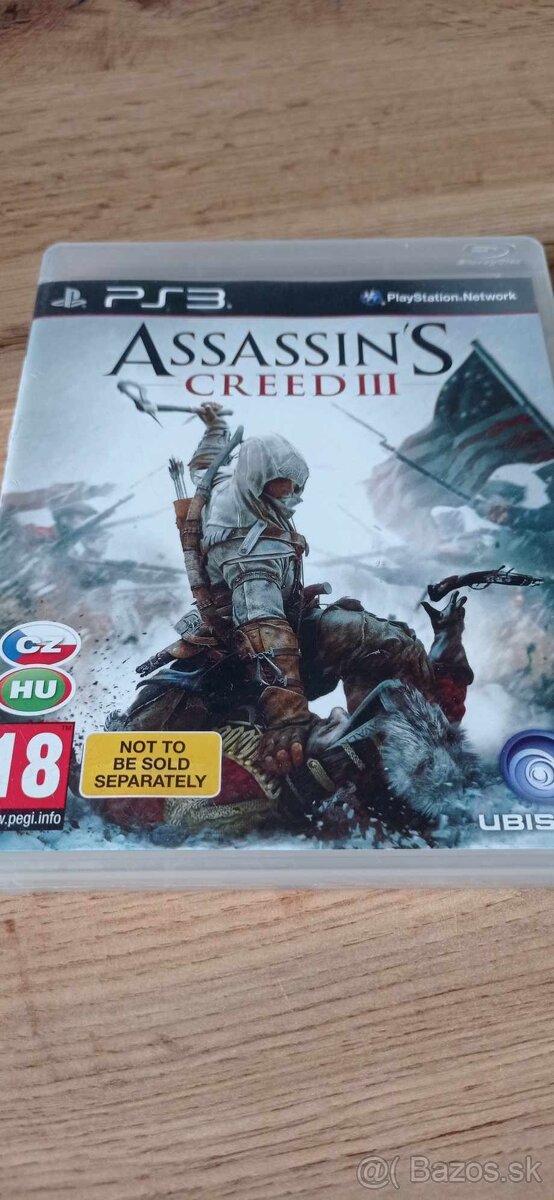 Predám hru Assassins Creed 3 na PS3