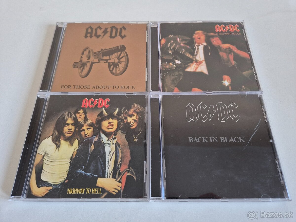 AC/DC - originálne CD