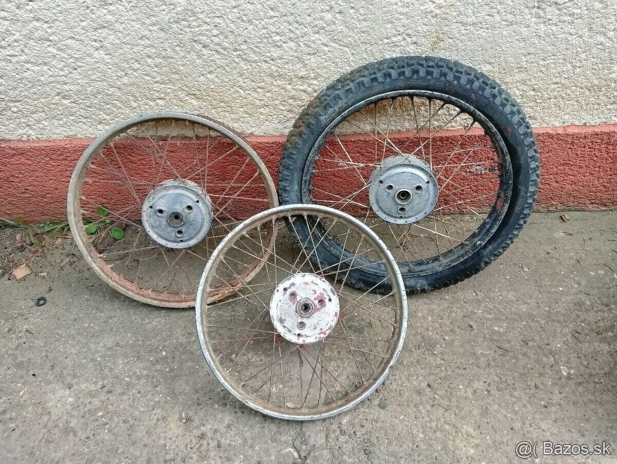Jawa 90 kolesá