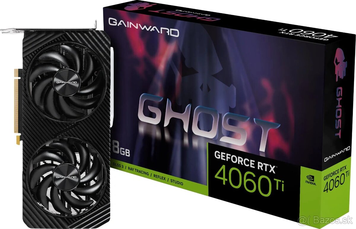 Predám GAINWARD GeForce RTX 4060 Ti Ghost 8 G
