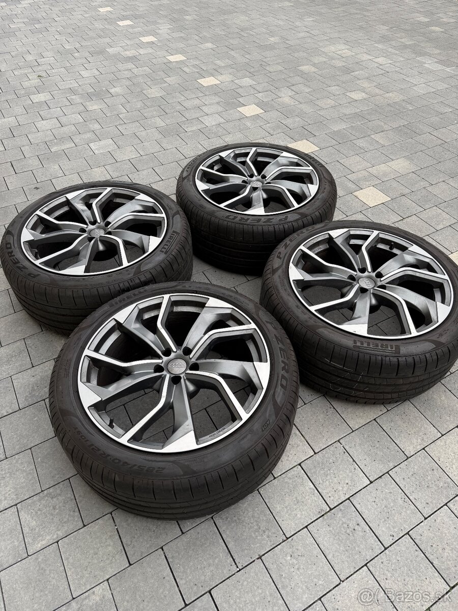 Predam disky Audi r21 , pneu Pirreli DOT 1024, 285/40r21