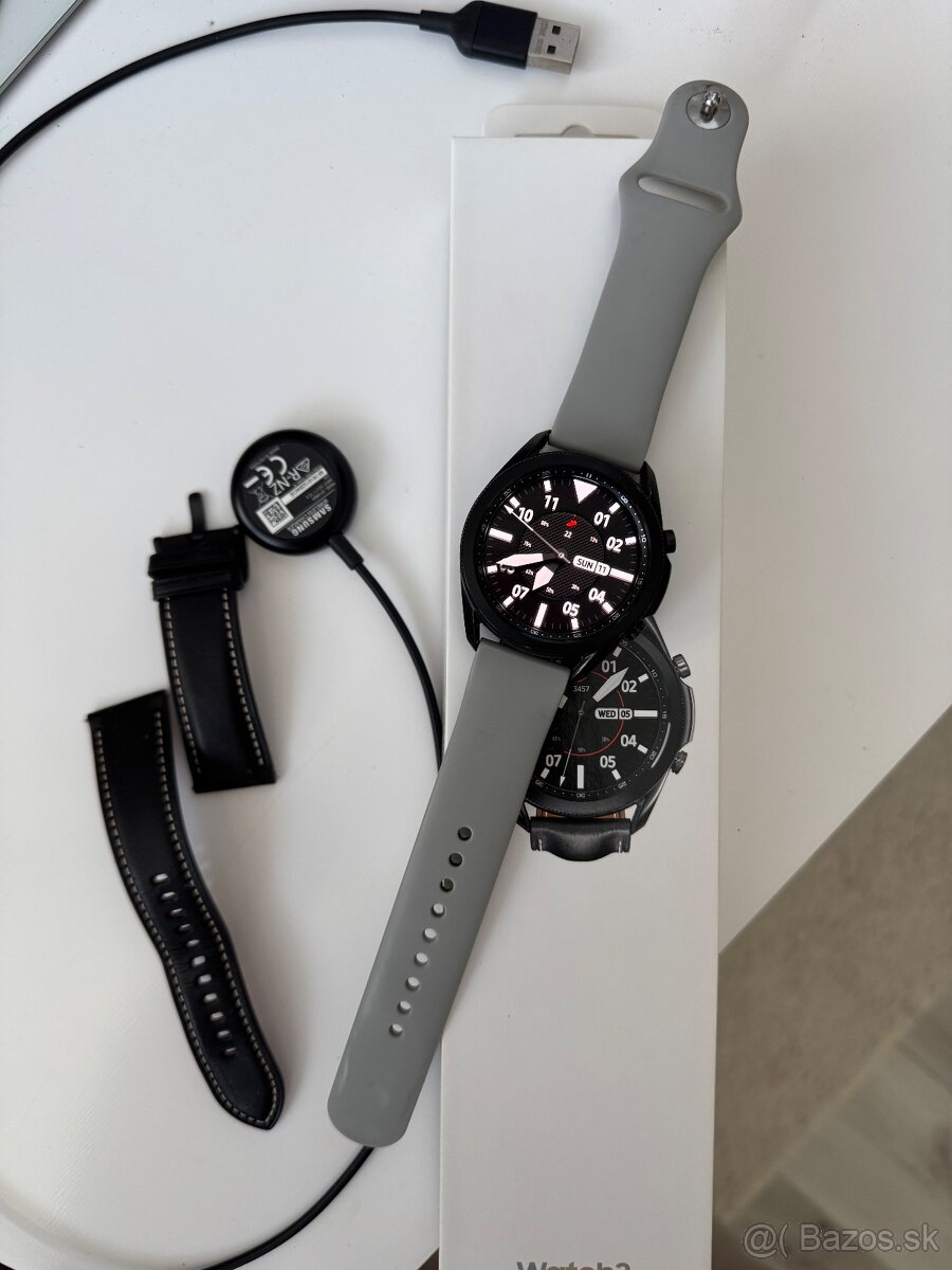 Smart hodinky Samsung Galaxy Watch 3, čierne, 45mm
