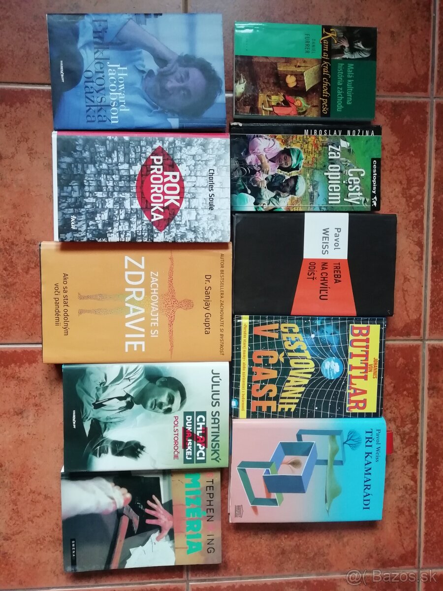 Predám knihy v dobrom stave