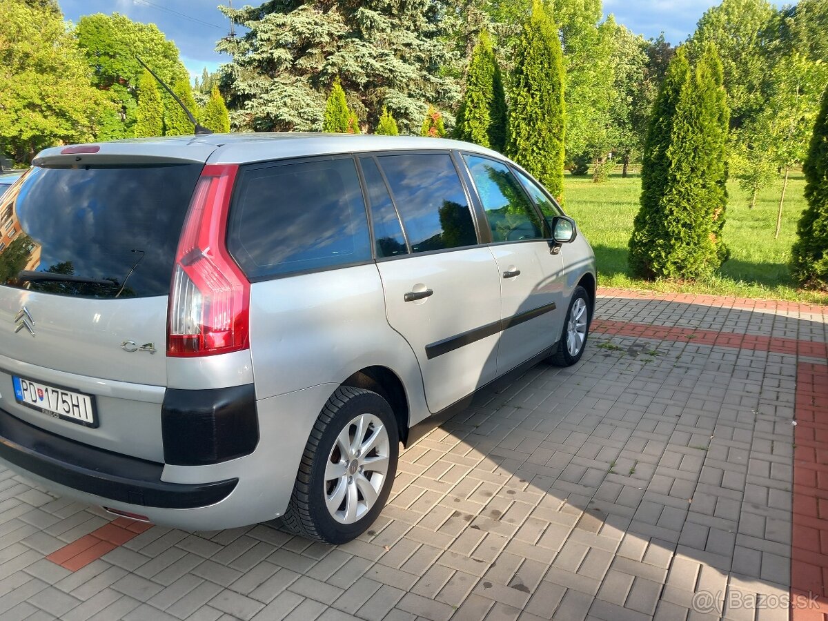 CITROEN C4 GRAND PICASSO, 1.6HDI, 7. MIESTNE, R.V.2009,