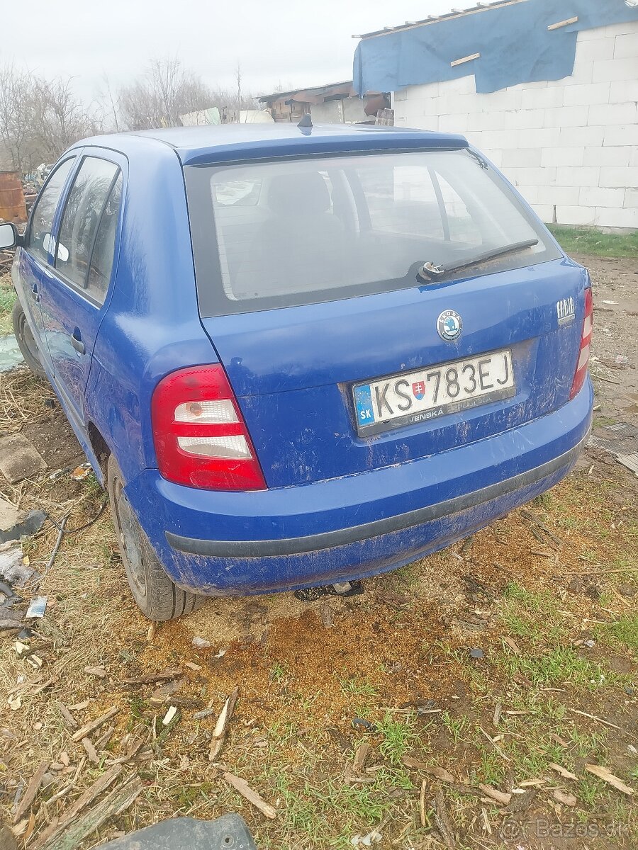 Predám náhradné diely na skoda fabia 1.2