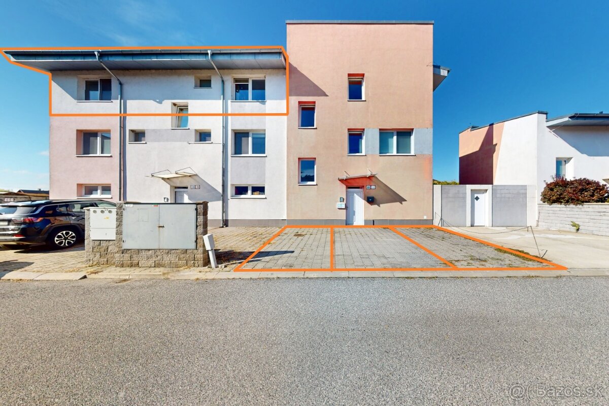 4-izb.byt 145m2, terasa, 3x parking v cene, Dúhová, Rovinka