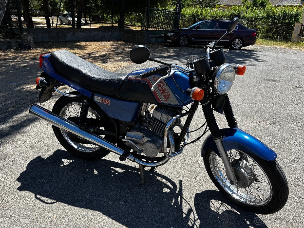 JAWA 350 mod. 638 s platnými papiermi a plne pojazdné