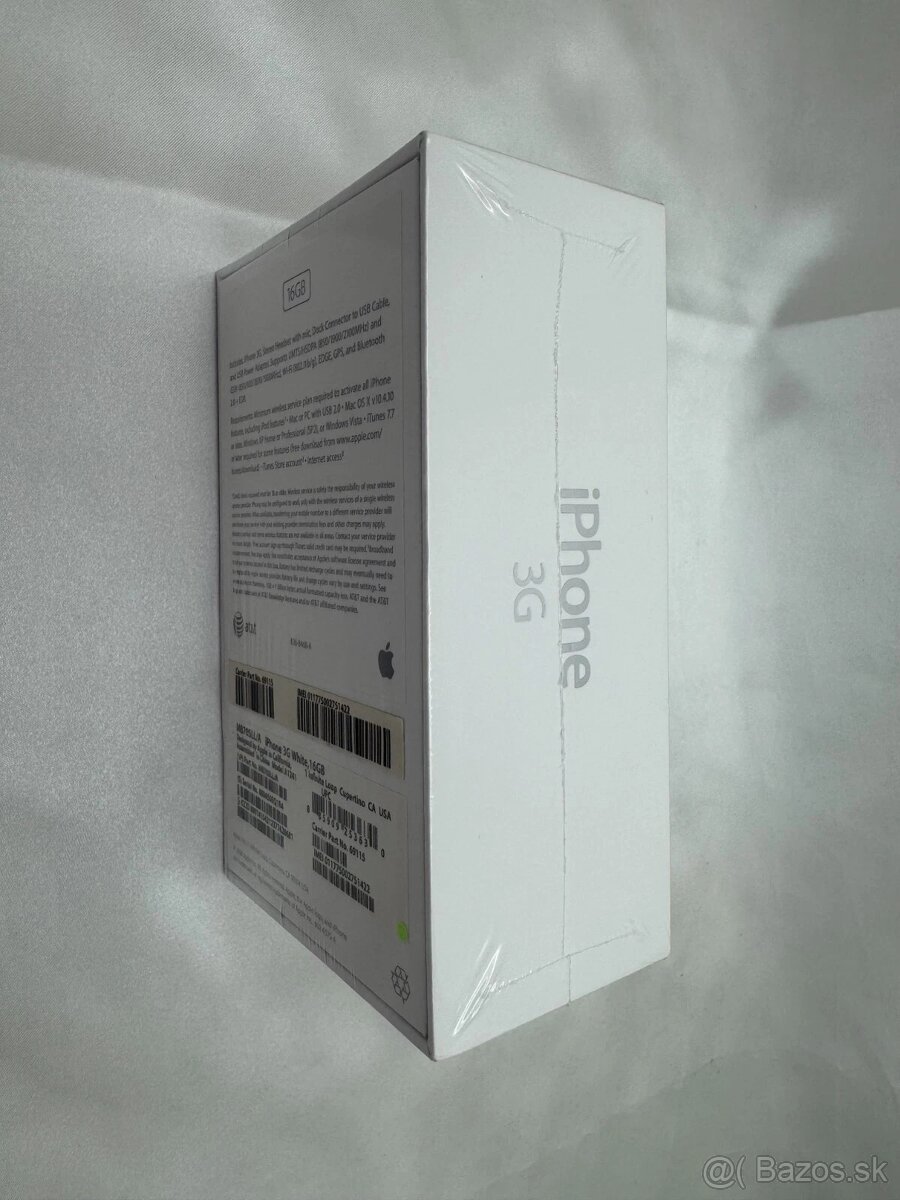 Iphone 1 generácia 3G 16GB biely - nerozbalený