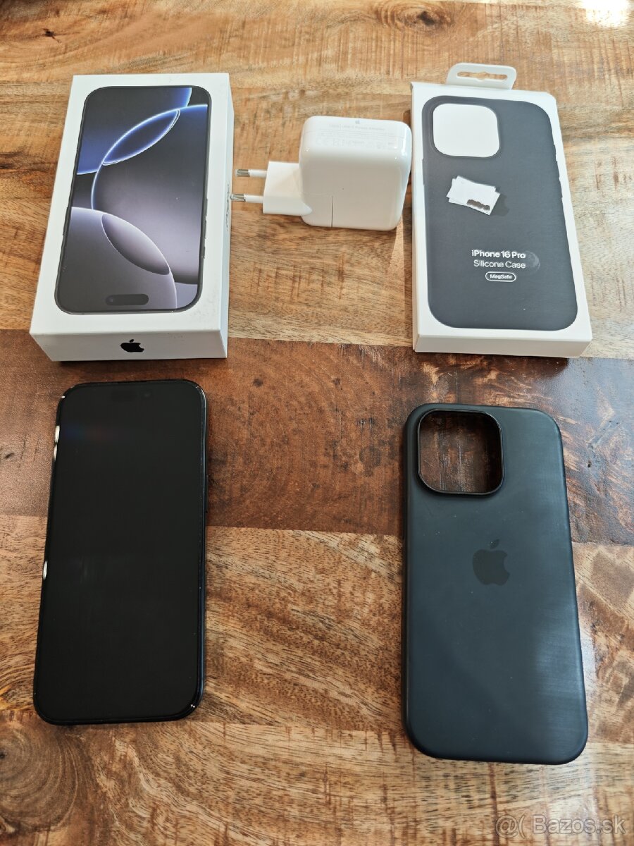 Iphone 16 Pro 256 GB čierny titán