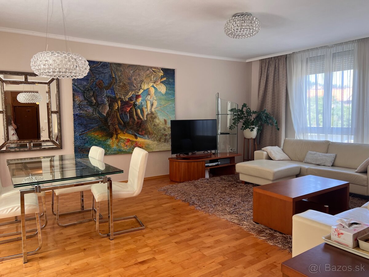 Prenajmem 3 izbový byt 107m2, terasa 25 m2 pod hradom
