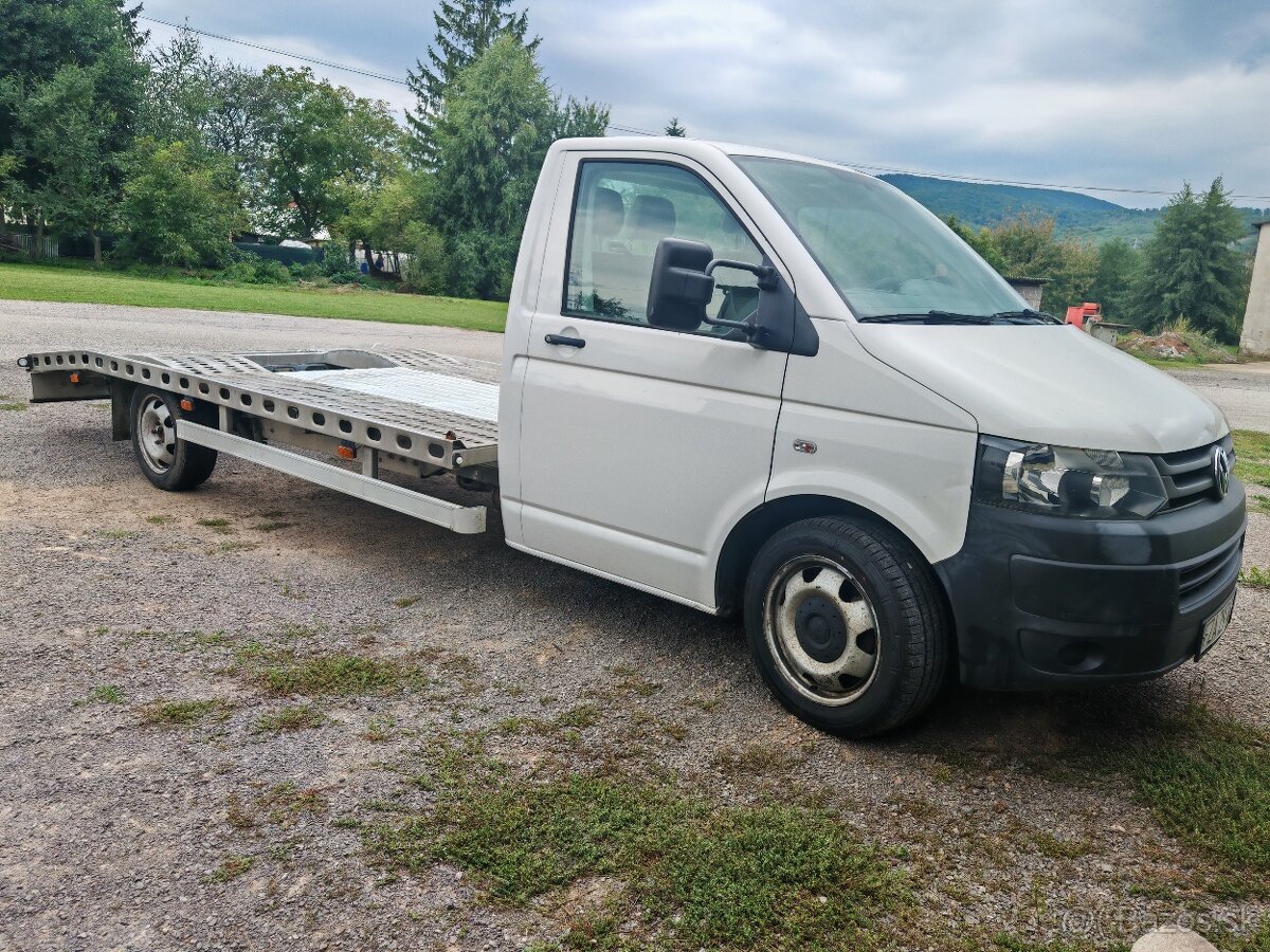 Prenájom odťahovky Volkswagen transportné T5
