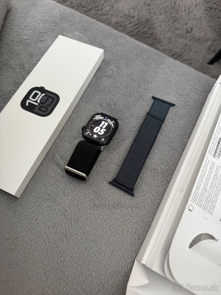 Apple watch 10 46mm - rok v záruke ako nove.
