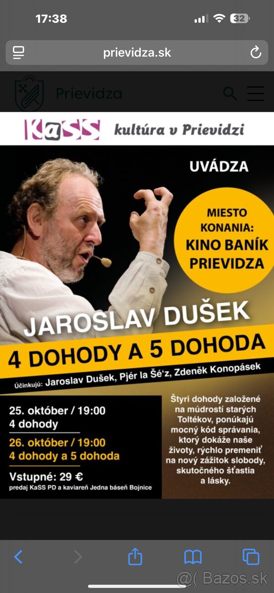 VSTUPENKY 4 DOHODY