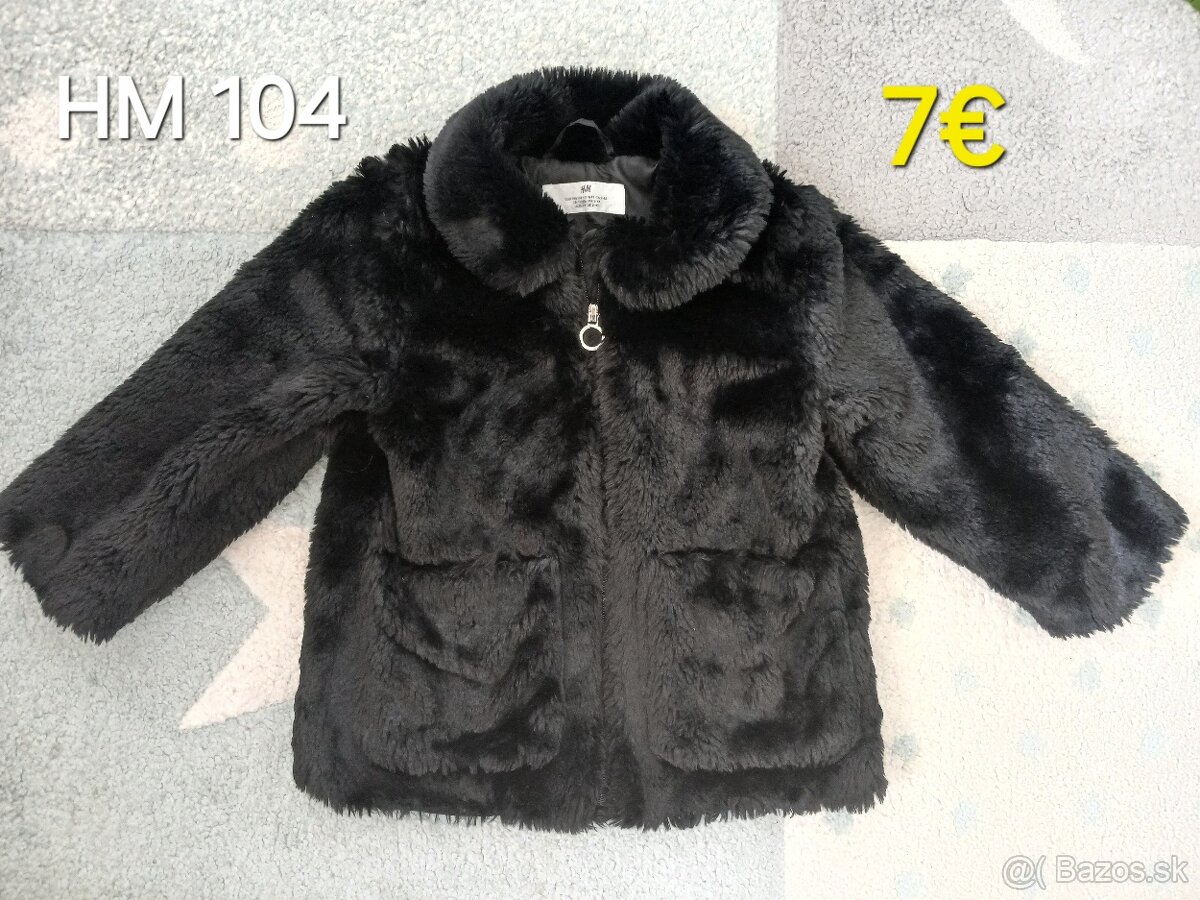 Dievcensky prechodny teddy kabat 104