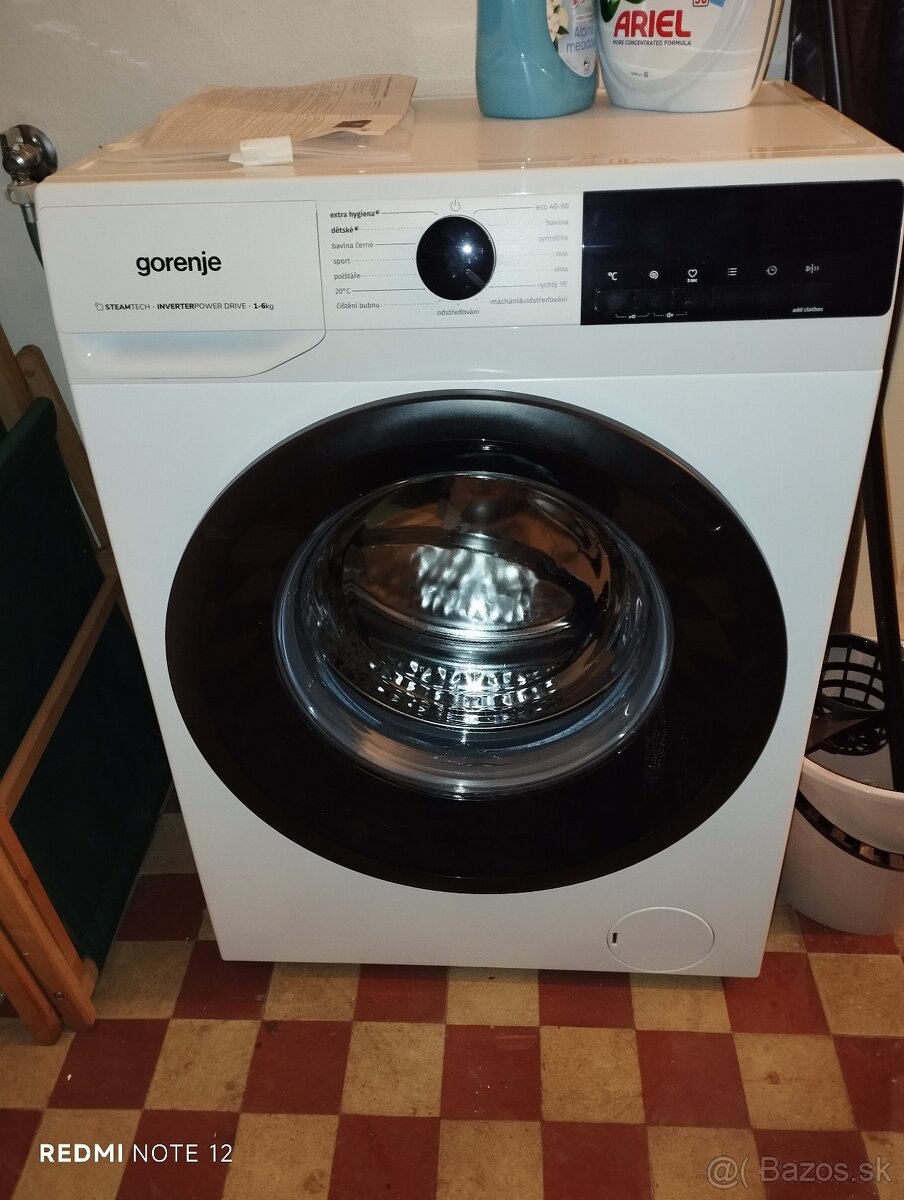 Práčka Gorenje Essential WESI62AS biela