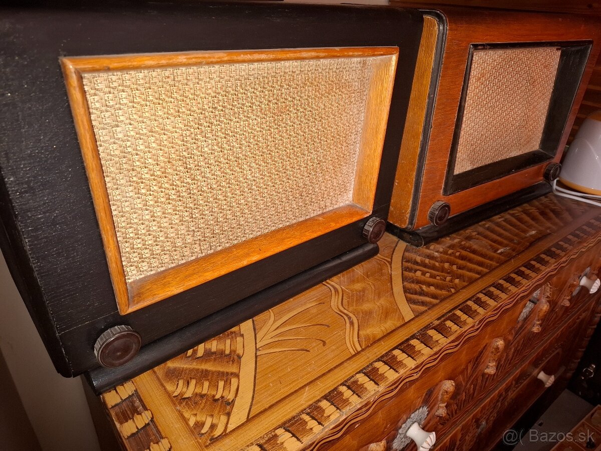 Rozhlas po drôte, 2x reproduktor