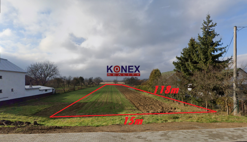 Stavebný pozemok v obci Jasenov.