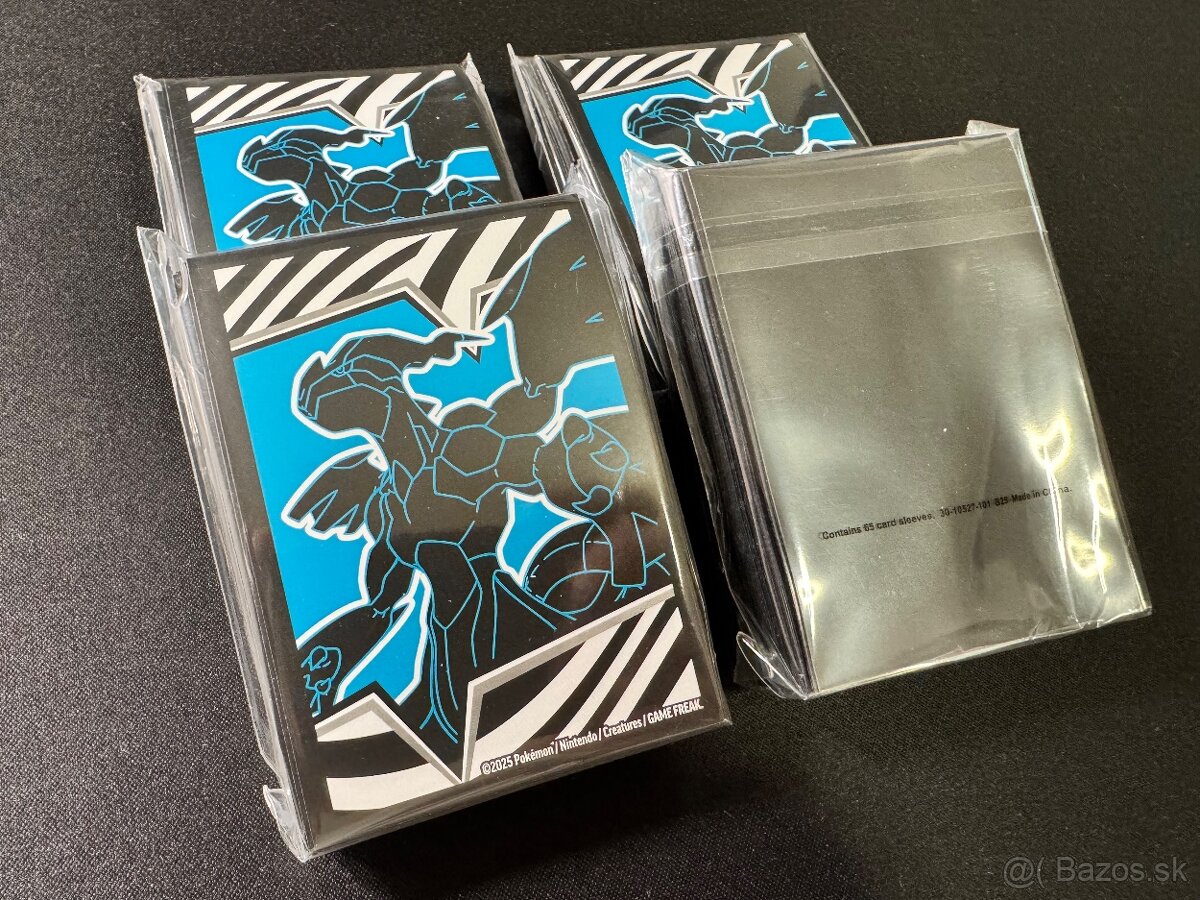 Originálne Obaly na Pokemón Karty (Zekrom Motív) - Nové