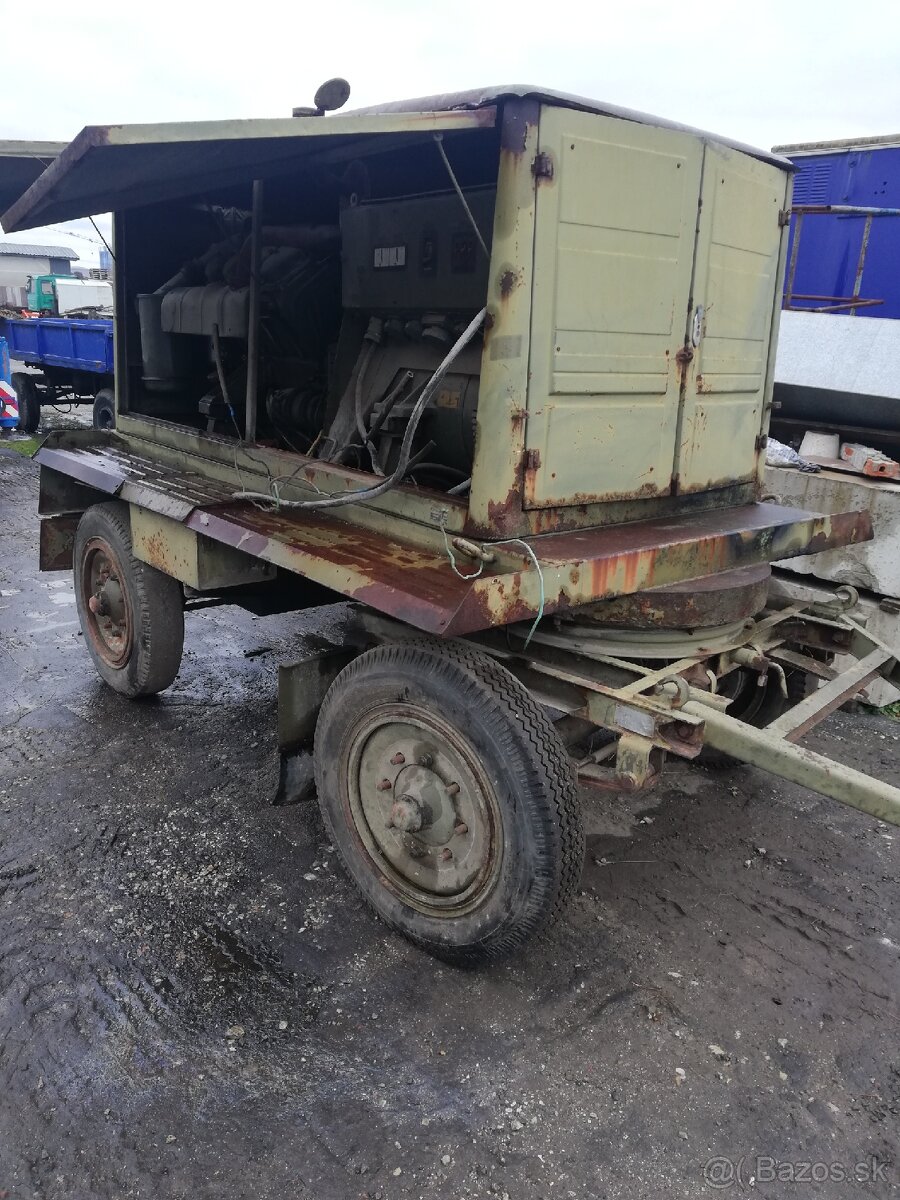 Vojenská elektrocentrála 60kw